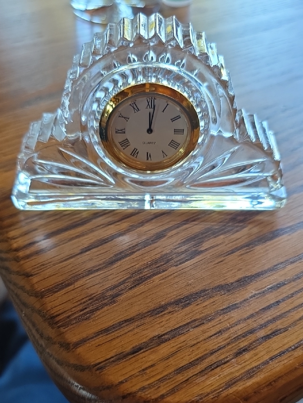 Small Crystal Clock